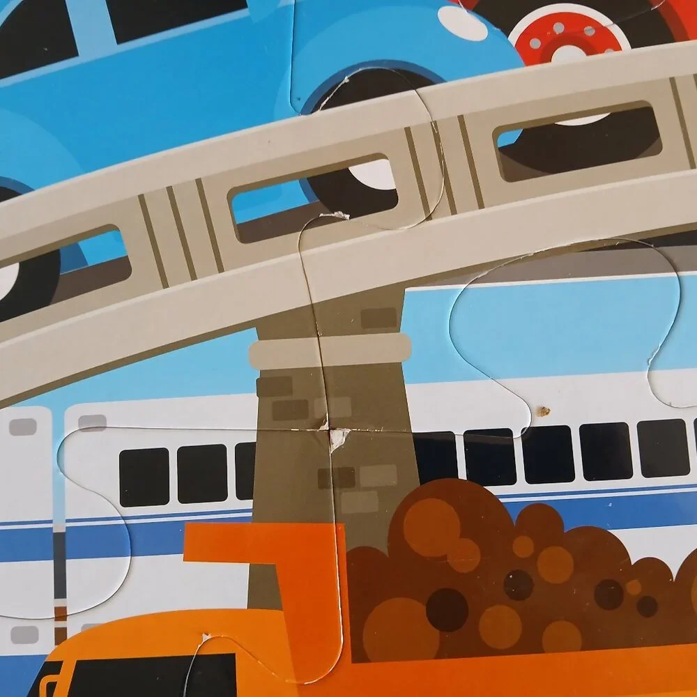 Melissa & doug Traffic Jam Floor Puzzle 24 pieces size:2' x 3'